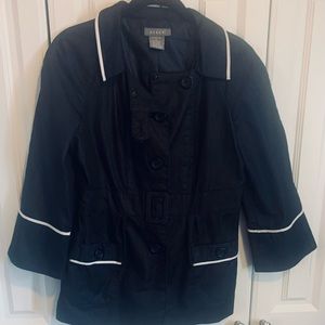 Kenar Black Denim Jacket